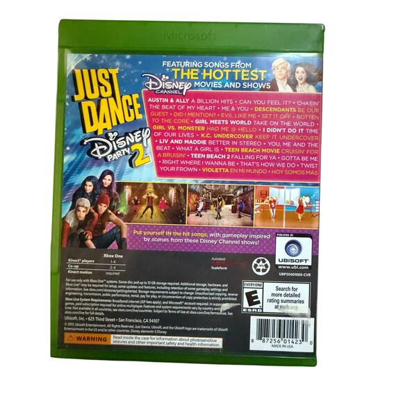 Just Dance: Disney Party 2 Xbox One Preowned Tested - Picture 4 of 4